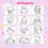 12 Animal Printable Coloring Pages '12 pack'