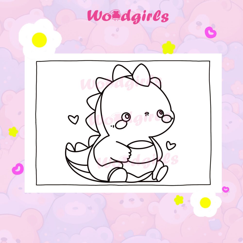 'Daisy Dinosaurs' Coloring Book