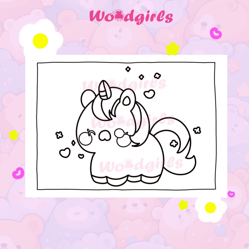 'Milo Horse' Coloring Book