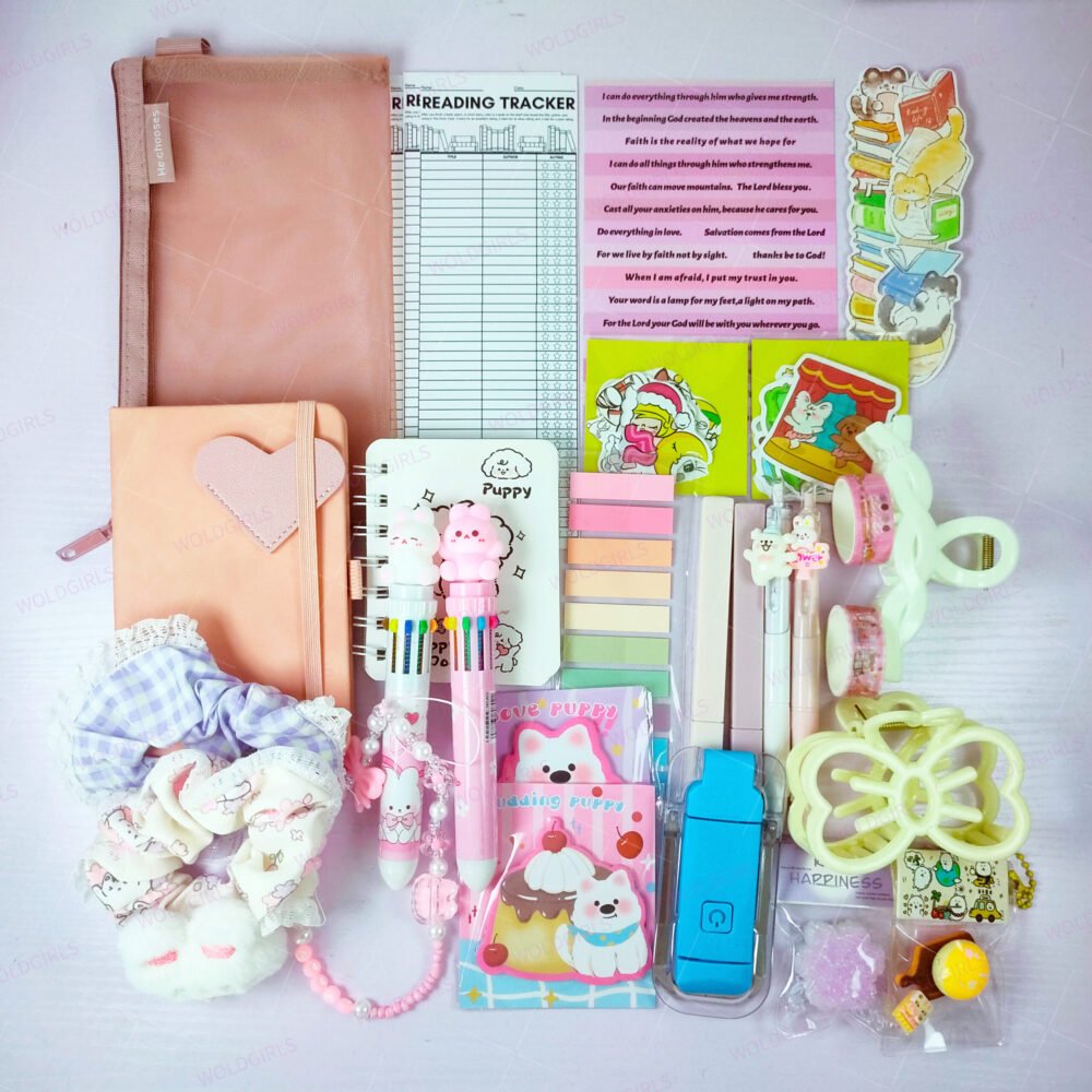Stationery Bundle Gift Box – 30+ Items!