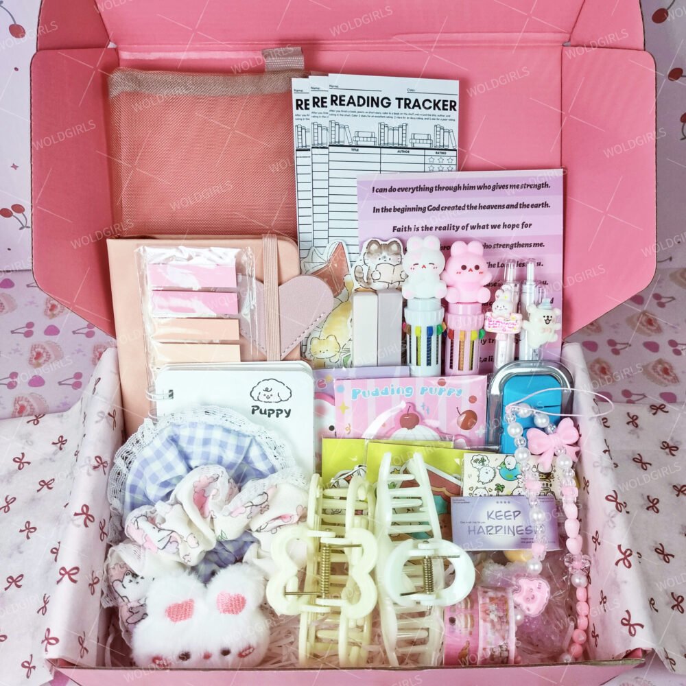 Stationery Bundle Gift Box – 30+ Items!